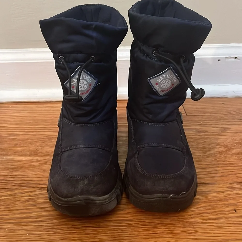 Naturino Boy’s Blue Snow Boots Size 29